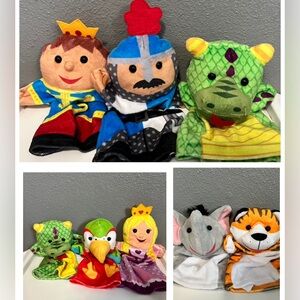 Melissa & Doug Palace Pals & Animal Hand Puppet Theater Set